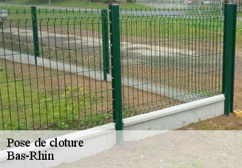 Pose de cloture Bas-Rhin