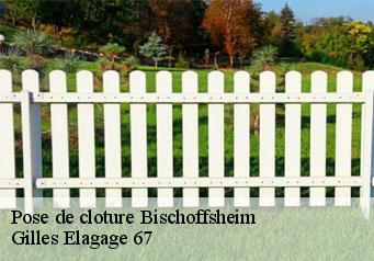 Pose de cloture  bischoffsheim-67870 Gilles Elagage 67