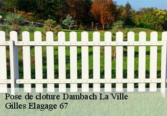 Pose de cloture  dambach-la-ville-67650 Gilles Elagage 67