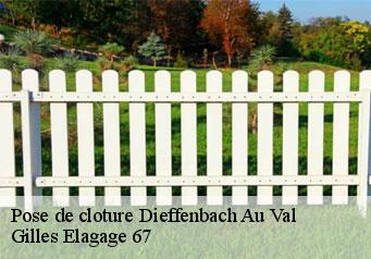 Pose de cloture  dieffenbach-au-val-67220 Gilles Elagage 67