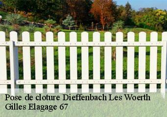 Pose de cloture  dieffenbach-les-woerth-67360 Gilles Elagage 67