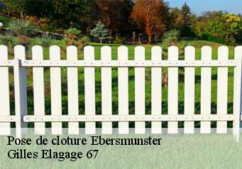 Pose de cloture ebersmunster-67600 Gilles Elagage 67