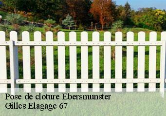 Pose de cloture  ebersmunster-67600 Gilles Elagage 67