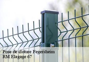 Pose de cloture  fegersheim-67640 Gilles Elagage 67