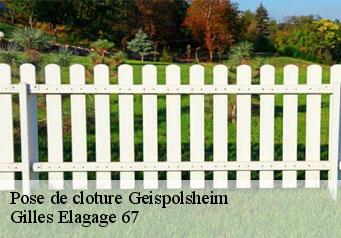 Pose de cloture  geispolsheim-67400 Gilles Elagage 67