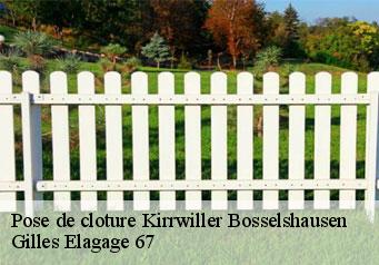 Pose de cloture  kirrwiller-bosselshausen-67330 Gilles Elagage 67