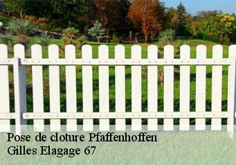 Pose de cloture  pfaffenhoffen-67350 Gilles Elagage 67