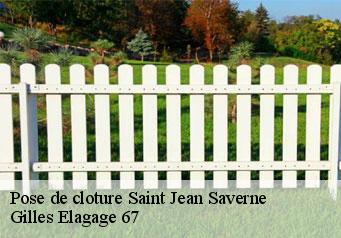 Pose de cloture  saint-jean-saverne-67700 Gilles Elagage 67