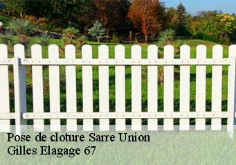 Pose de cloture  sarre-union-67260 Gilles Elagage 67