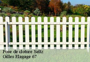 Pose de cloture seltz-67470 Gilles Elagage 67