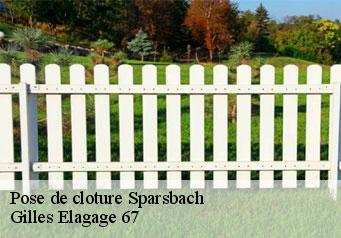 Pose de cloture  sparsbach-67340 Gilles Elagage 67