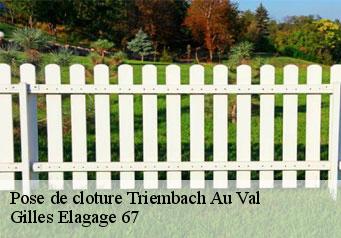 Pose de cloture  triembach-au-val-67220 Gilles Elagage 67