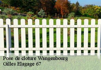Pose de cloture  wangenbourg-67710 Gilles Elagage 67