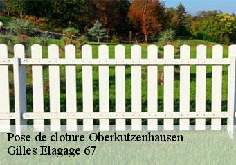 Pose de cloture oberkutzenhausen-67250 Gilles Elagage 67