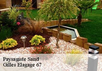 Paysagiste  sand-67230 Gilles Elagage 67